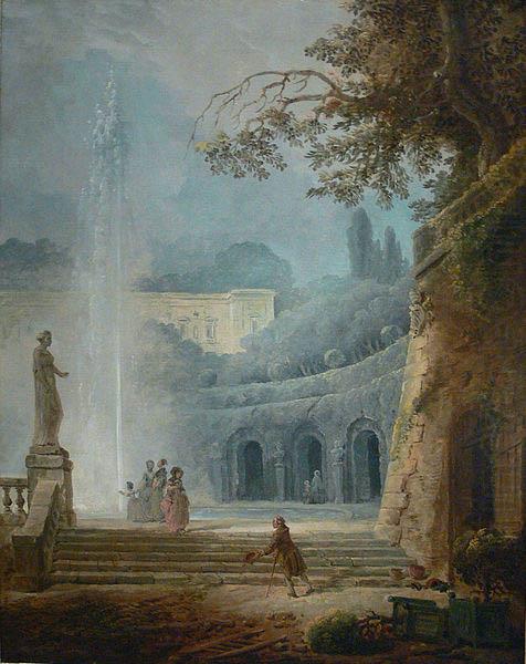 The Fountain, Hubert Robert